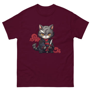 Katana Selfie: Warrior Cat's Photo Op T-Shirt